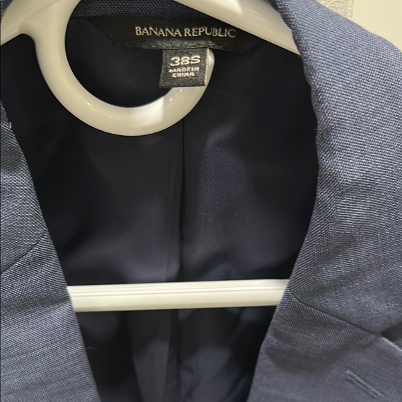 Banana Republic Blue Men's Blazer - Picture 2 of 5